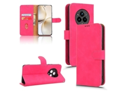 Capa De Celular De Couro Com Flip Magnético Skin Feel