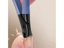 Cortador De Unhas De Aço Inoxidável Com Boca Larga E Proteção Contra Respingos Para Cortes Precisos Slowmoose