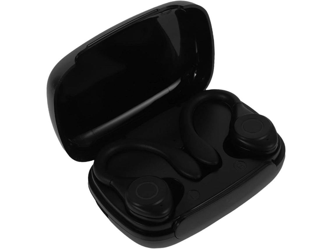 Fones De Sem Fio Com Gancho Orelha E Visor Para Som Seguro Graves
