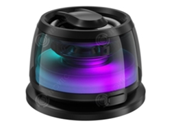 Pousada Caixa De Som Bluetooth 5,7x5,7x3,9cm 250hz 20khz Bluetooth 5.3 Mini Alto Falante Magnético Bluetooth Com Efeito De Luz Colorida Innovtec