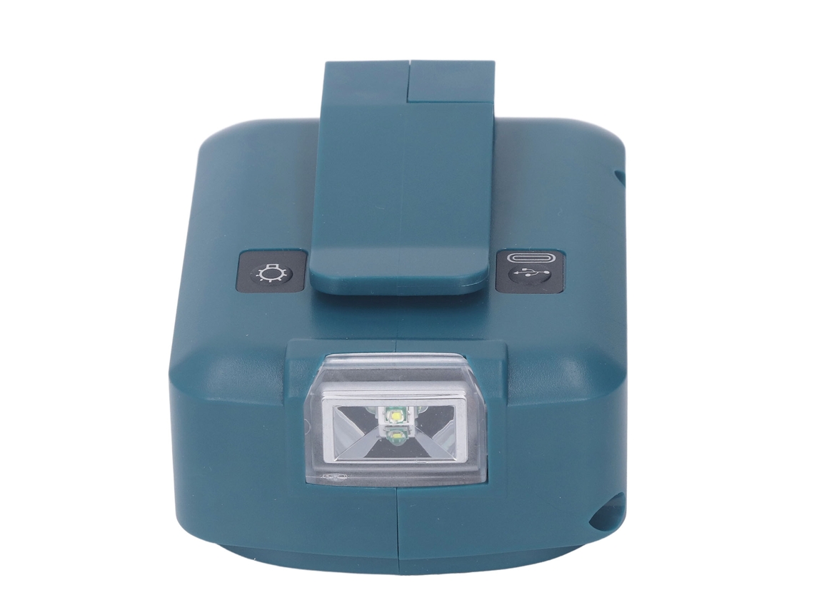 Adaptador De Bateria Com Led E Conector Usb C 12vdc