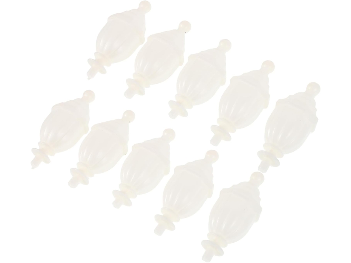 Conjunto De 8 Peças Decoração Para Mosquiteiro, Protetores De Cama Plástico Para Acessórios Mosquiteiro, Duráveis E