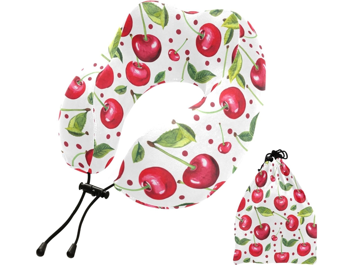 Travesseiro Kawaii Bear em Espuma Viscoelástica | S/MARCA
