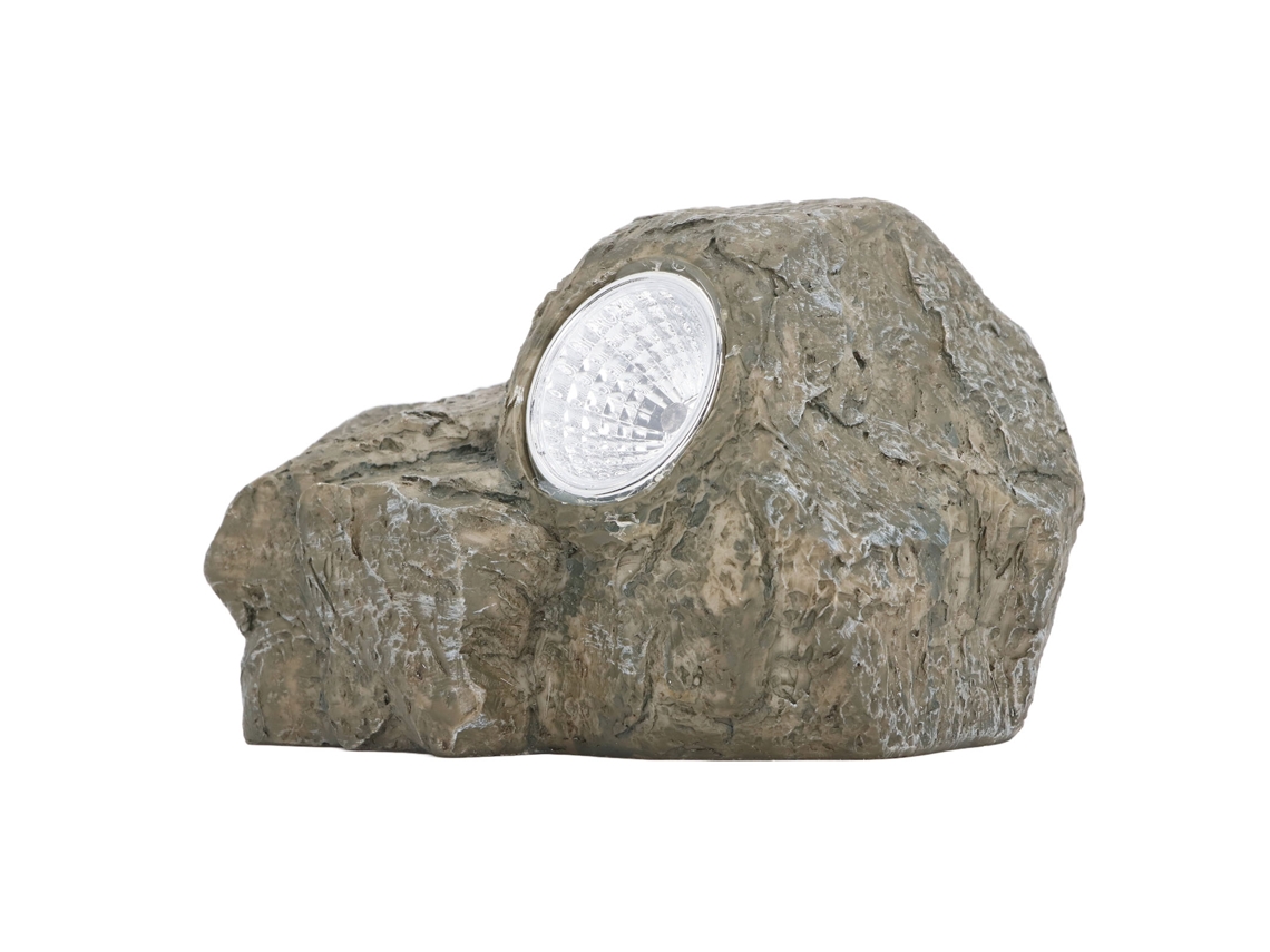 Caixa Chave Pedra Falsa Luz Led Decorativa Jardim Worten