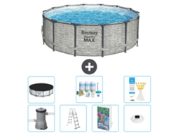 Bestway Piscina Bestway Steel Pro Max Redonda - 427x122 Cm - 8-peças S576