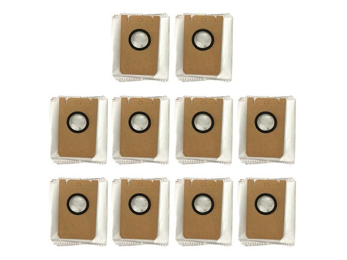 Kit Com 10 Sacos De Pó Para Aspirador Robô Q11 Substituição Doméstico Tuotuo