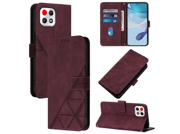 Capa De Celular De Couro Com Estampa 3d E Flip Crossbody