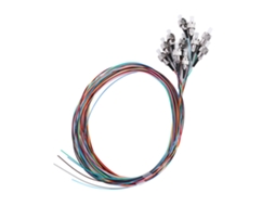 Laxiscreed Cabo Pigtail De Fibra Óptica Monomodo Fc/upc Com 12 Núcleos E Conector Redondo Em Pvc