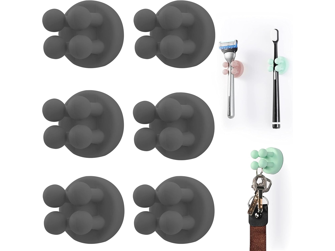 Conjunto de 6 suportes de Silicone à prova d'água AQUAFORGE