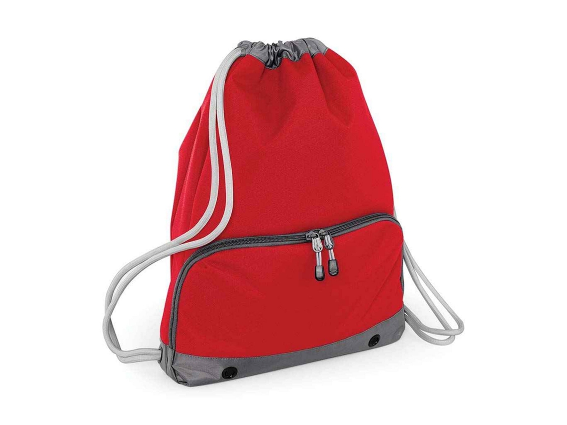 Bolsa Saco Bagbase Athleisure, Tamanho Único, Vermelha Clássica BRILVIBERA