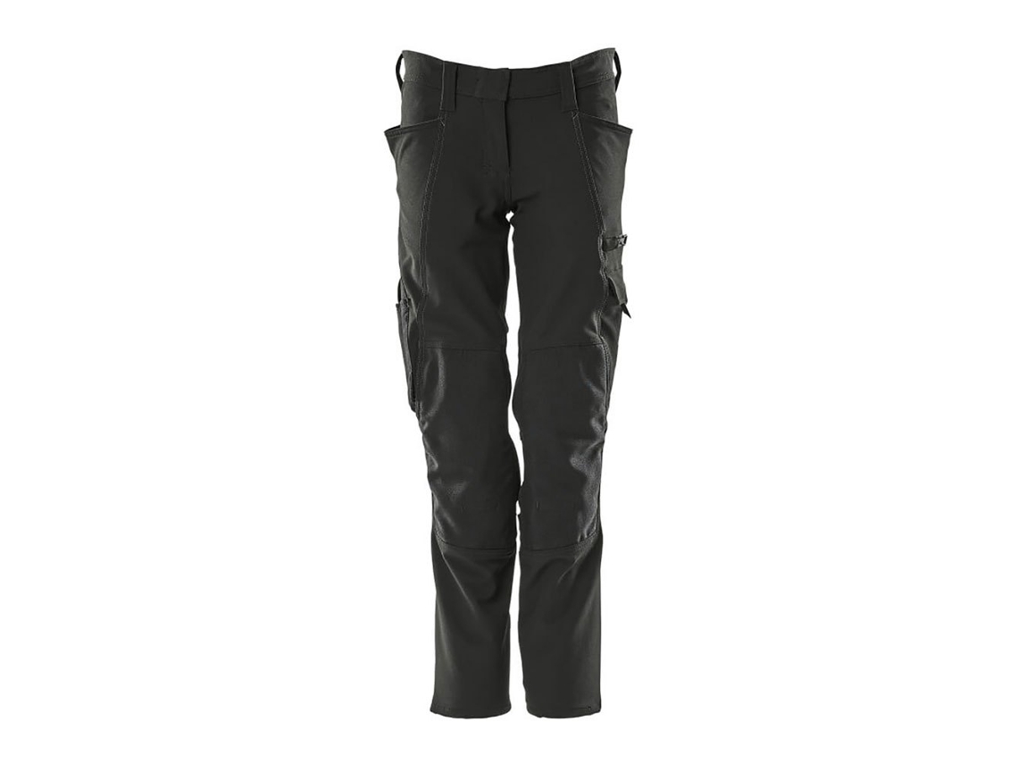 Calças Grandes Com Bolsos Para Joelheiras Accelerate 18088 Preto 38 / 32 MASCOT