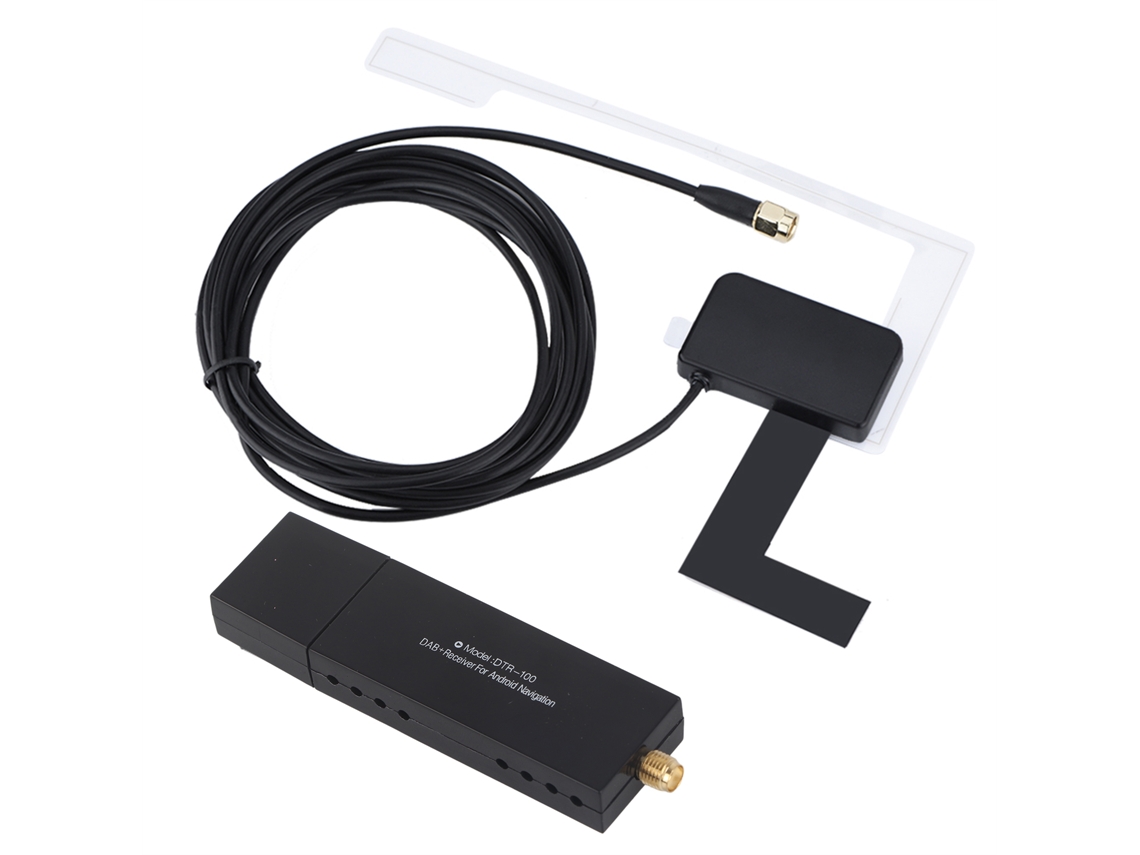 Antena Receptor Rádio Digital Dab/dab+ Carro Porta Usb Mini Para Sistema Android