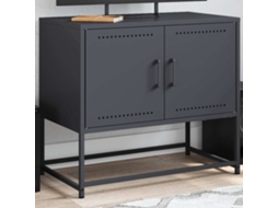Vidaxl Móvel De Tv 68,5x39x60,5 Cm Aço Antracite