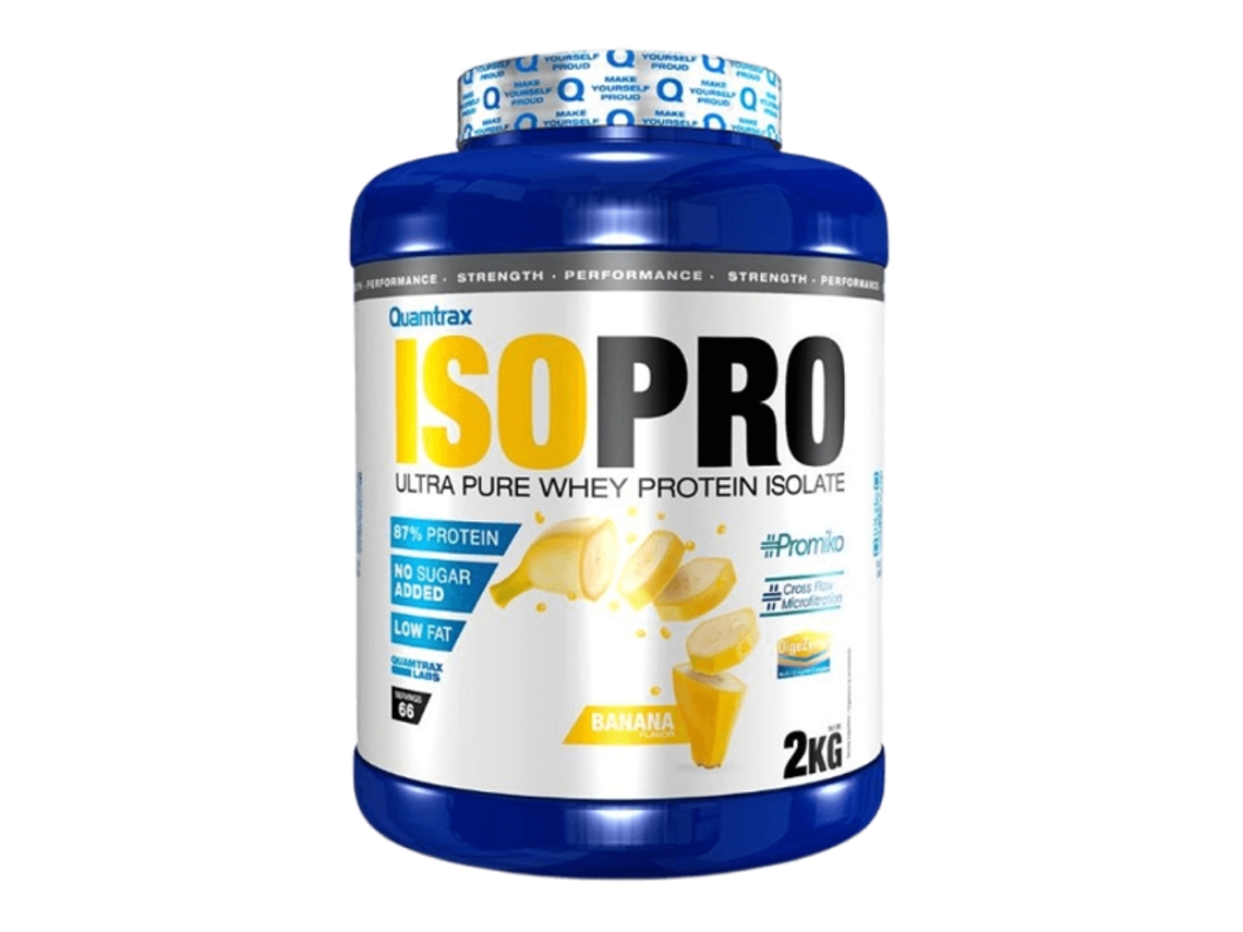 Isopro 2kg Banana da QUAMTRAX