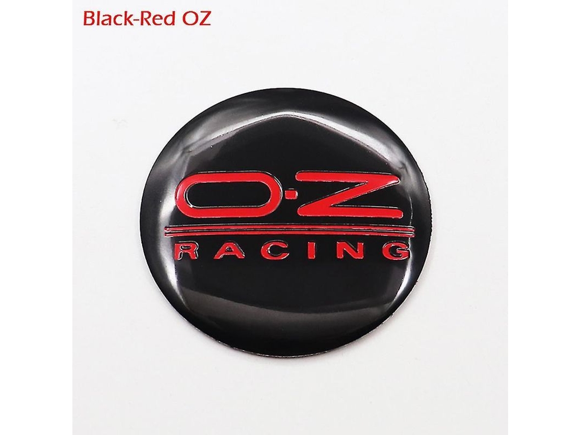 4pcs Capa Central Do Roda Com Logo Oz Racing 56mm 60mm 65mm 68mm Acessório De Carro Tapa Negra De 68mm Oz Negro-rojo
