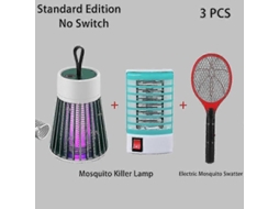 Lâmpada Repelente De Mosquitos Recarregável, Potente, Para Uso Externo, Com Suporte Carro, Mata-mosquitos Si Lencioso Doméstico E Em