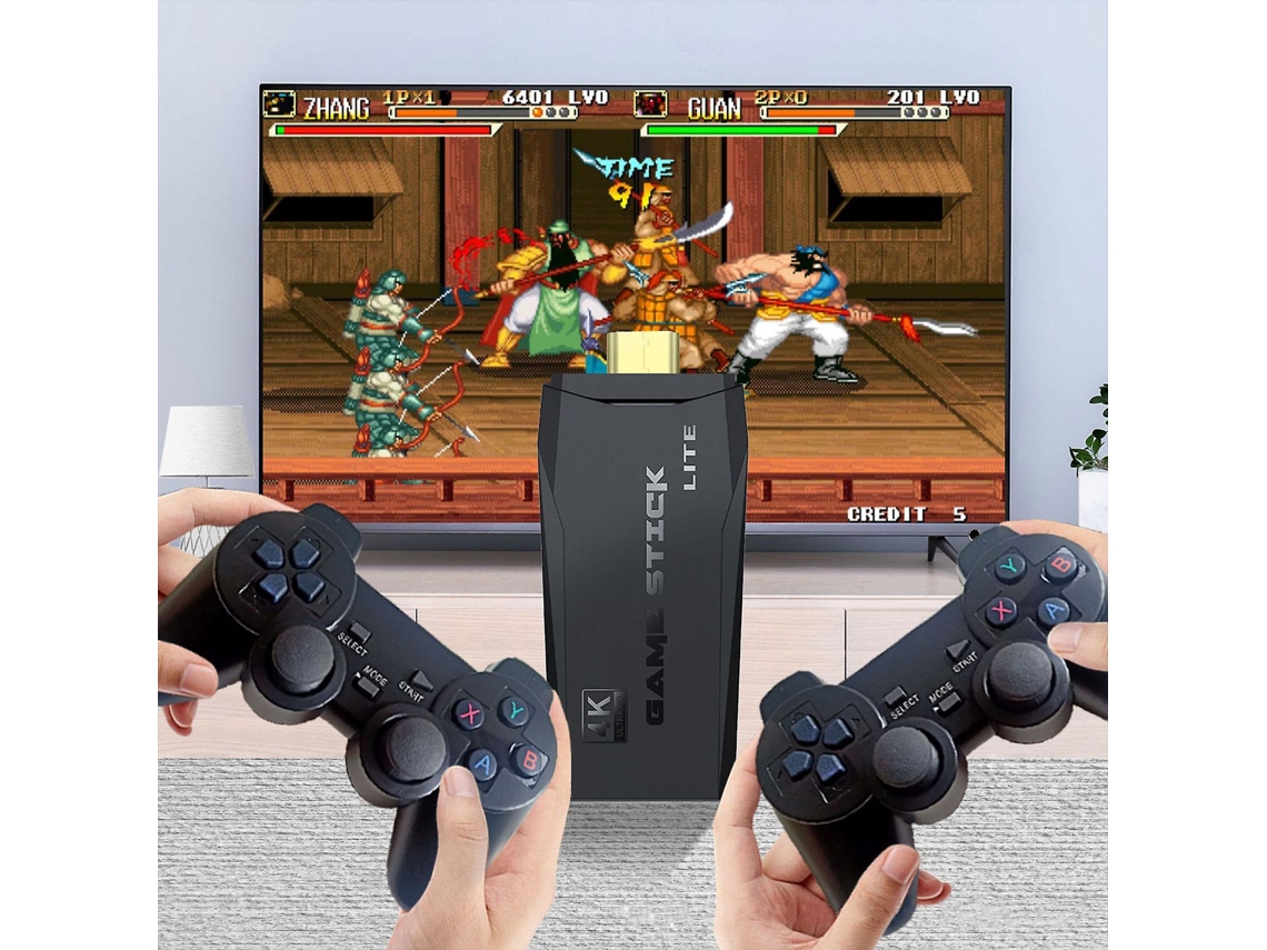 Jogos Retrô, Arcstick Retro Gaming Stick, Videogames Plug And Play, Controle Sem Fio 2.4g, Controle De Jogo 4k Ly Ebike