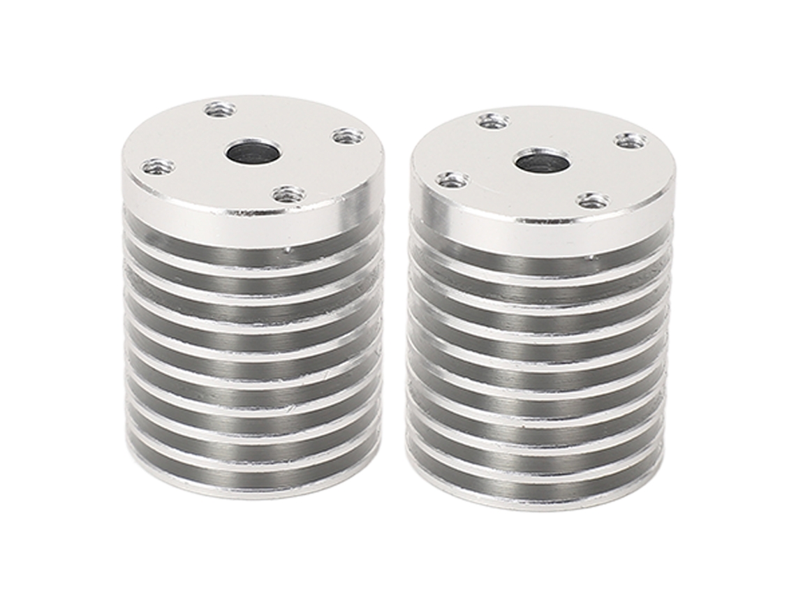2pcs Dissipador De Calor Hotend V6 Extruder Alumínio Para Impressora 3d Voron 0.1 0.2