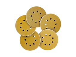 Discos de lixa de 5 polegadas para lixar e fixar com 8 furos, lixa para lixadeira orbital redonda, marcenaria, automotivo