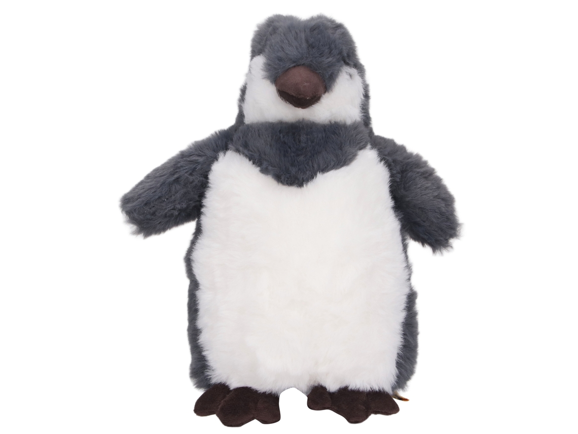 Mali pelúcia de Pinguim Macio Fofo 25cm Brinquedo de Pelúcia Presente para Crianças Aniversário Cinza