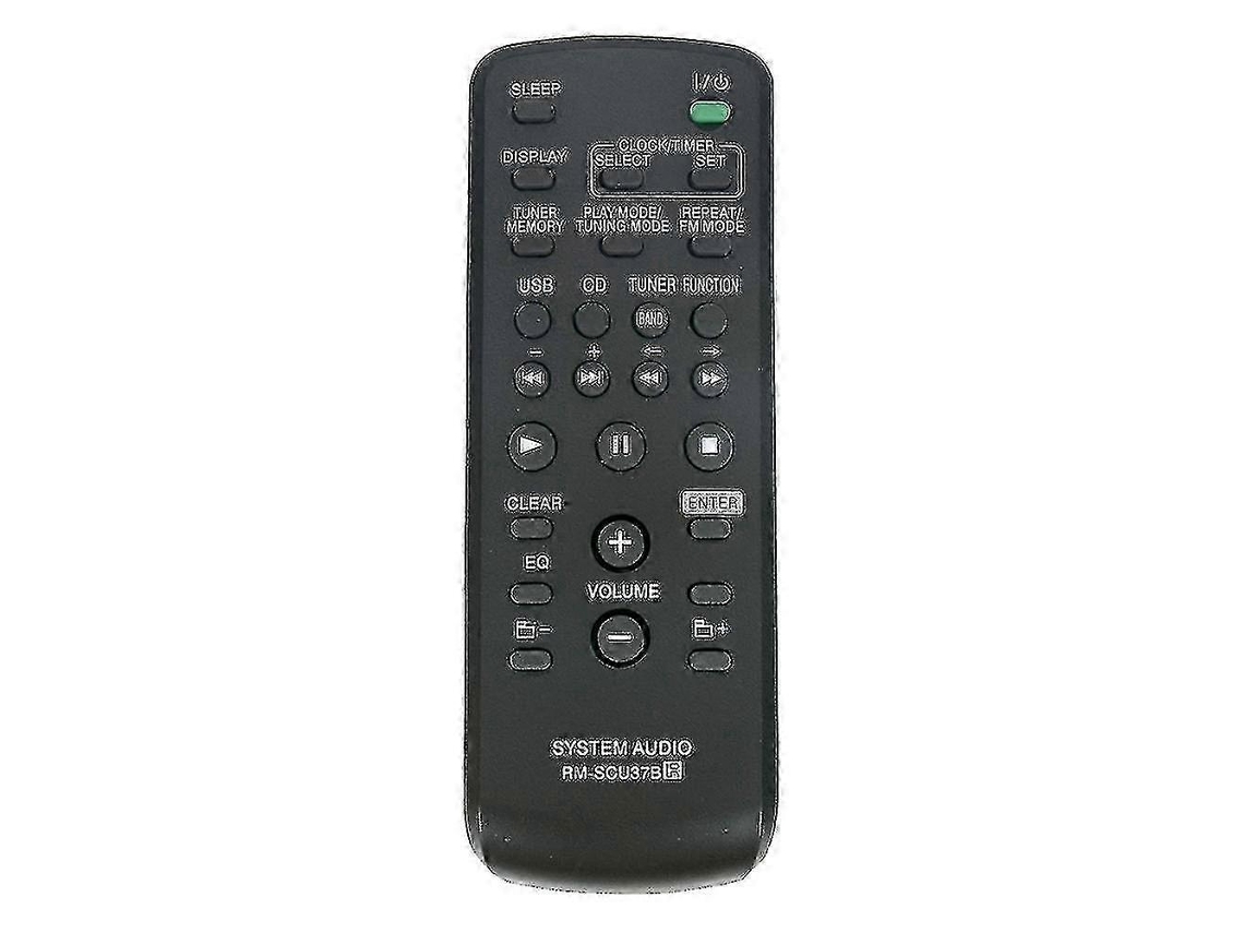 Substituição de controle remoto Scu37b Mini Hi Fi Component System Sh2000 Bx3 Bx30r Hcd CBX3 MHC Ex600vayotoy