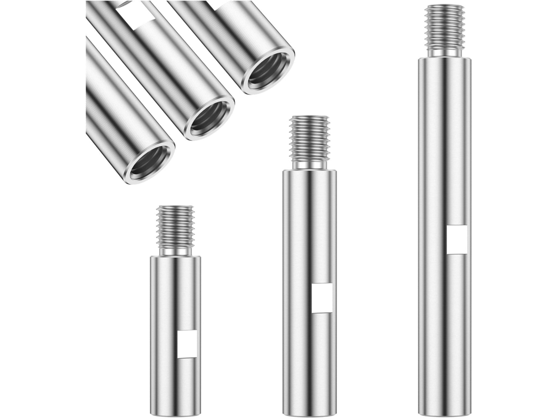 Conjunto De 3-hastes Extensão Para Esmerilhadeira Angular 3 4 5, 5-polegadas M14, Haste De Extensão Para Esmerilhadeira