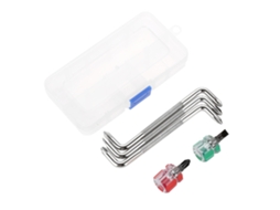Conjunto Mini Chave Phillips Magnética para Espaços Estreitos