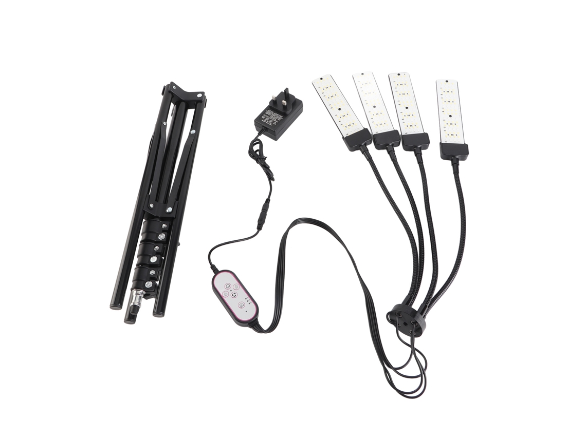 Luzes Led De Crescimento Para Plantas Internas Com Tripé Ajustável