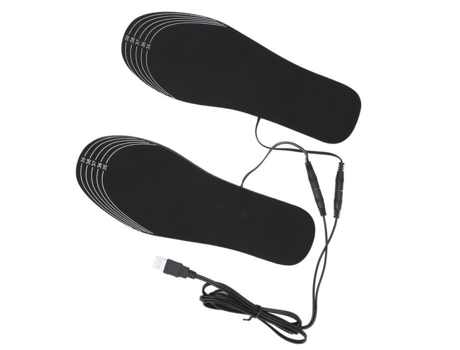 Inserções de sapato, palmilha aquecida, USB lavável elétrico ao ar livre para homens e mulheres ALOMEJOR