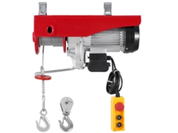 Guincho Elétrico 1200kg Com Cabo Duplo, Controle Com Fio E Palan Elétrico De Emergência Tekmaquinas