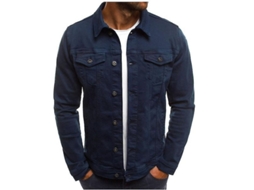 2026 chaqueta Vaquera para Hombre Slim Fit Corta Scx Diseño Fashion Talla Precisa Envío Rápido 3xl Azul Marino