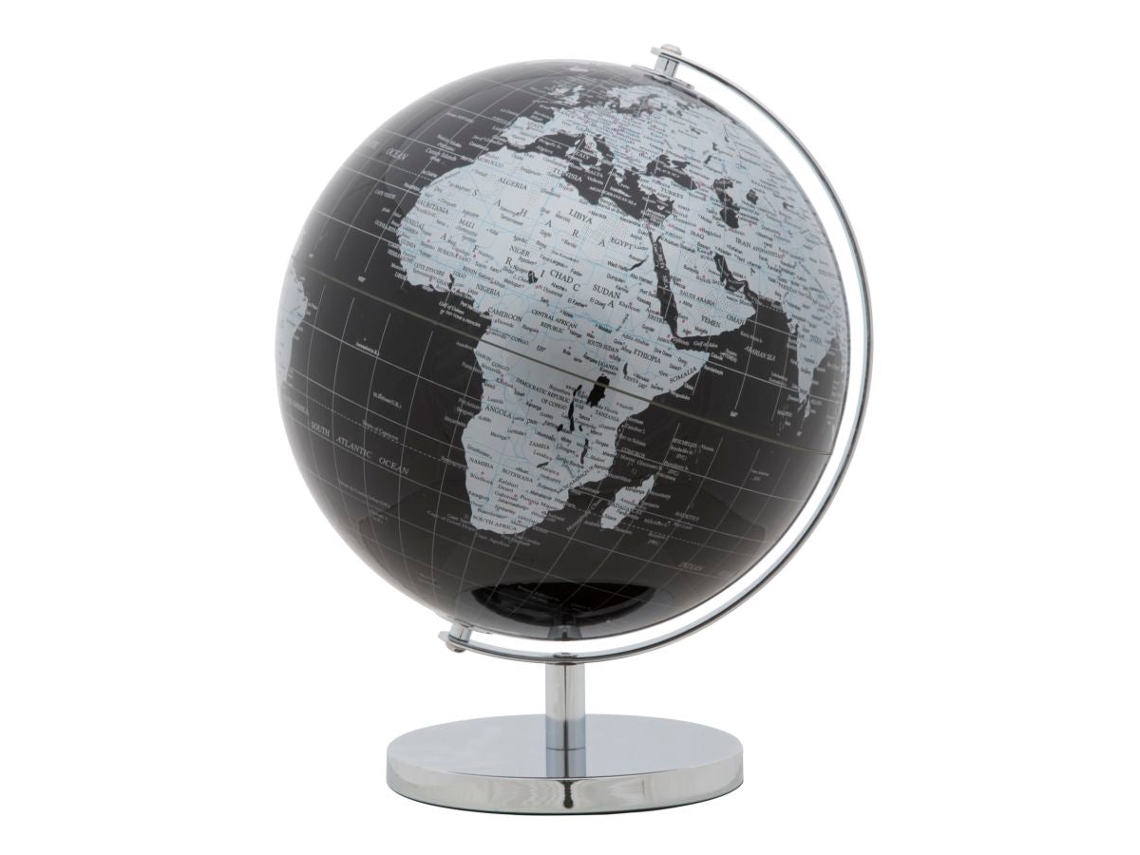 Balão Preto Cm Ø 25x34 Único / Preto/prata