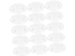25 Unidades De Protetores Silicone Para Pés Mesas E Cadeiras Vidro Com Ventosas