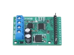 Módulo de controle de entrada/saída de 8 canais 9600bps RS485 TTL placa controladora N4DIG08CON S/MARCA