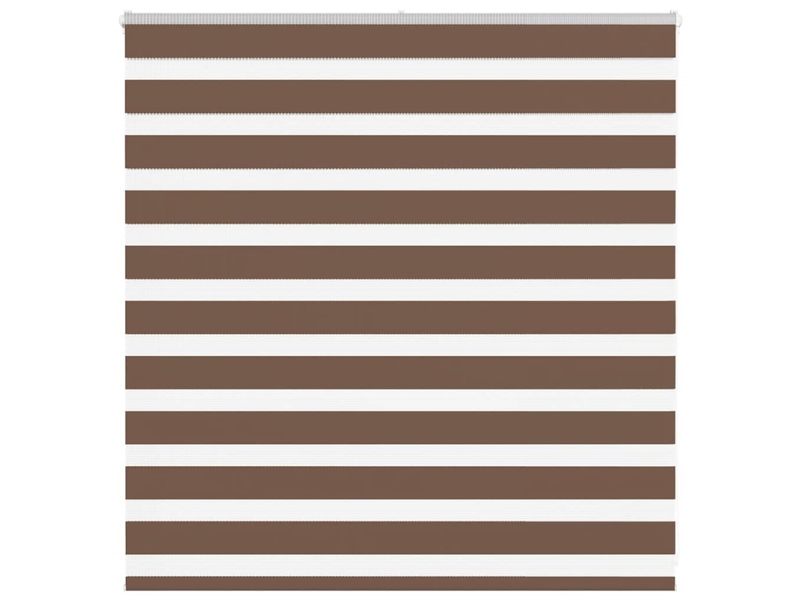Zebra Blind, Zebra Blinds Vidaxl Marrom Poliéster (145 X 100 Cm)
