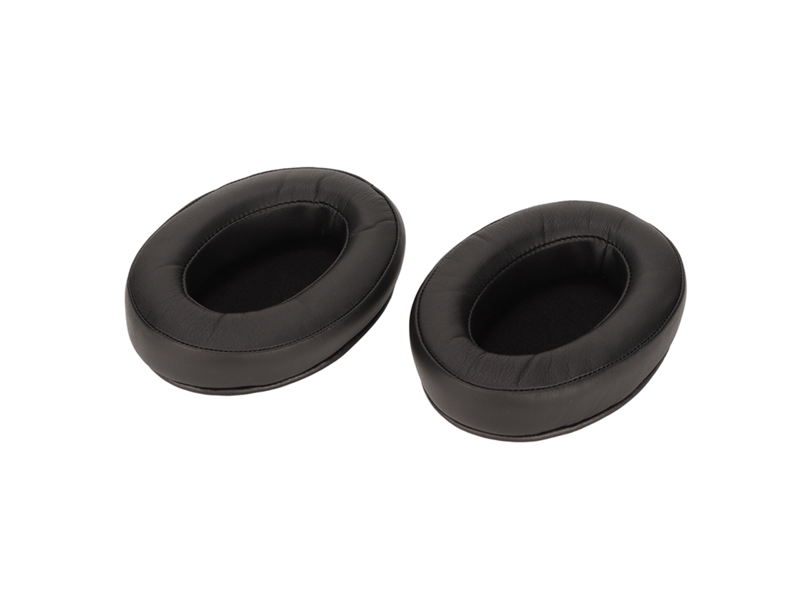 Lurelia Almofadas Auriculares Para Auscultadores Brainwavz Hm5, Em Couro Sintético Preto, Em Couro Sintético E Tído Respiravel, Vermelho / Vermelho