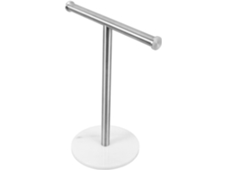 Suporte Para Toalhas Em Aço Inoxidável Formato De T Com Base Mármore Da Kesyoo Banheiro