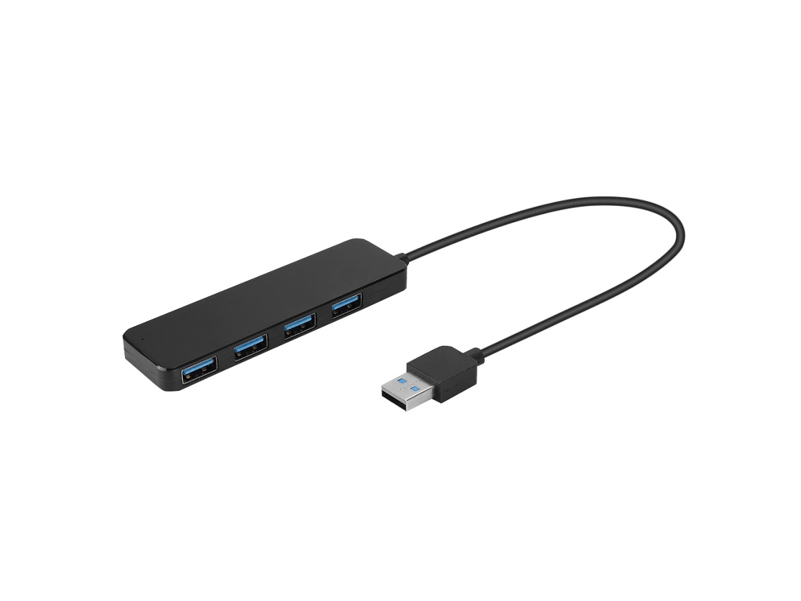 Estação De Docking Usb3.0 (expansão De 4 Portas Com Função De Carregamento) Hub Multinterface Mini Portátil