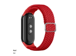 Pulseira de Tecido Ajustável com Fecho Deslizante para Mi Band 8/9/10 CHABERLU