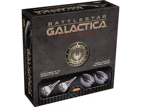 Jogo de Tabuleiro ARES GAMES Battlestar Galactica: Starship Combat Game (Inglês - Idade Mínima: 8)