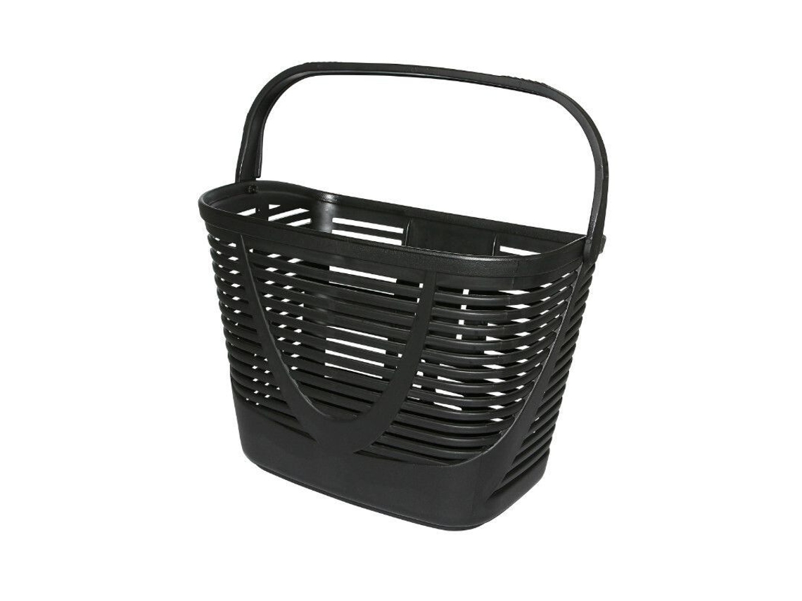 Cesto frontal de plástico para bicicletas KLICKFIX lamello 12L