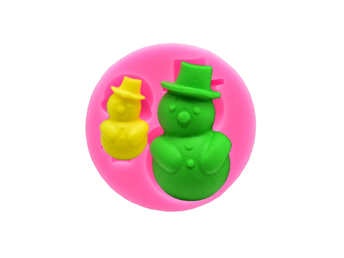 Molde De Silicone Para Assar Natal Diy Para Bolos, Fondant, Chocolate Decorativos Múltiplos