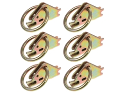 Conjunto De 6 Anéis De Amarração Em Aço Para Trilhos E E O, Acessórios Para Reboque