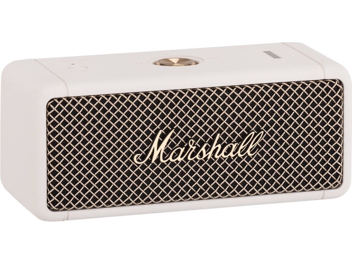 Coluna Bluetooth MARSHALL Emberton (Creme - 20 W - Autonomia: Até 20 h - Alcance: Até 10 m)