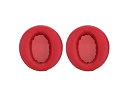 Mali cushões de Ouvido para Headphone Sony Mdr xb950bt Substituição em Couro Pu e Espuma (vermelho)