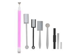Conjunto de 8 Varetas Magnéticas Profissionais para Esmalte, Lápis Magnéticos para Manicure em Gel UV