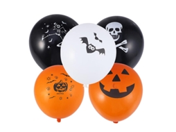 Conjunto De Balões De Halloween 50 Unidades Allinless