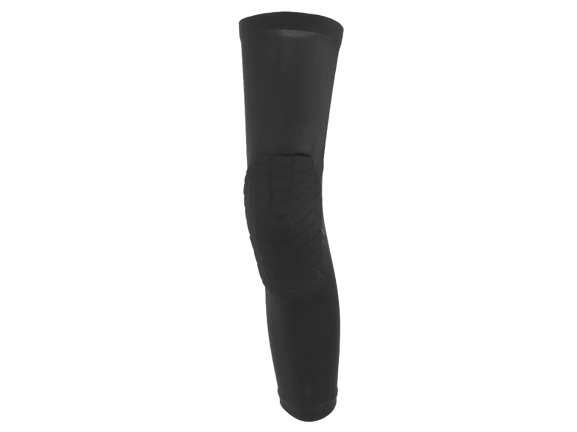 Joelheiras esportivas finas AQUAFORGE, anticolisão, para basquete, adultos