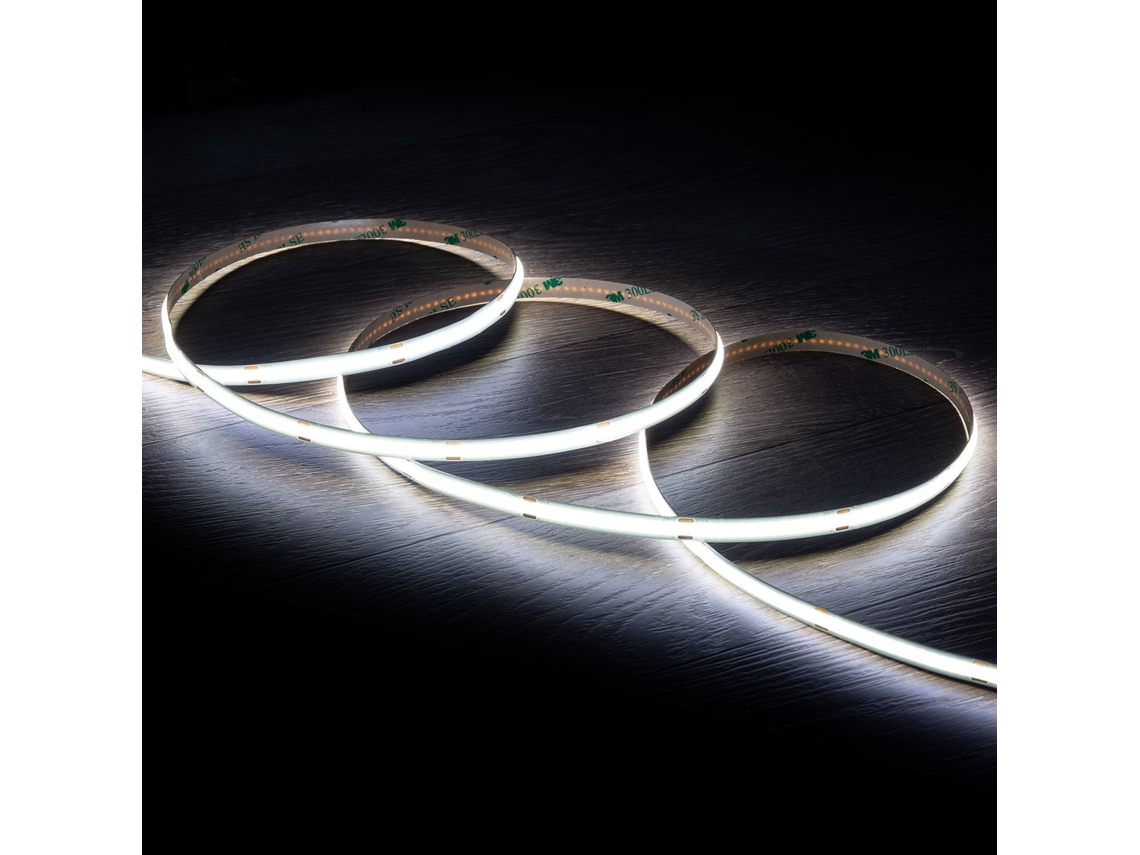 Rolo Fita Led Cob 24V Dc 312 Led/M 20M Ip20 8Mm Corte Cada 10Cm LEDKIA