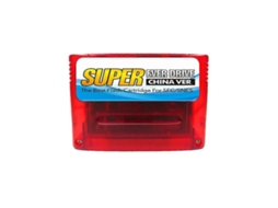 Super DIY Retro 800 em 1, para console de jogos 16 bits, vermelho